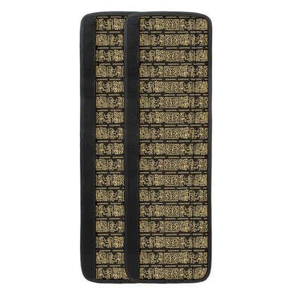 Ancient Maya Pattern Print Refrigerator Handle Covers