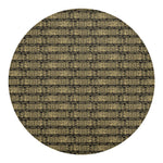 Ancient Maya Pattern Print Round Blanket
