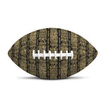 Ancient Maya Pattern Print Rugby Ball
