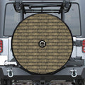 Ancient Maya Pattern Print Tire Cover With Camera Hole
