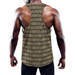 Ancient Maya Pattern Print Training Tank Top