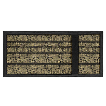 Ancient Maya Pattern Print Trifold Wallet