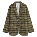 Ancient Maya Pattern Print Women's Blazer