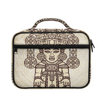 Ancient Mayan Statue Print Briefcase Bible Bag