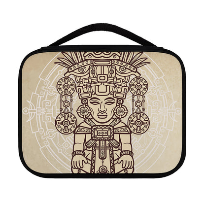Ancient Mayan Statue Print Classic Bible Case