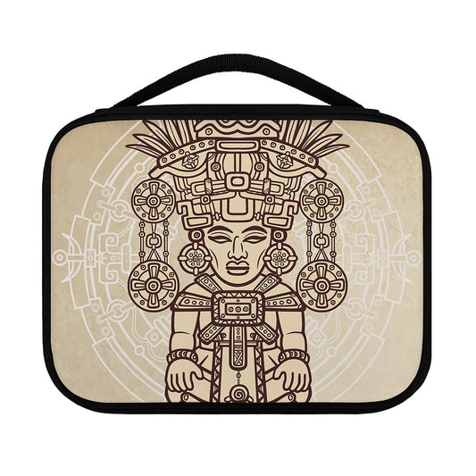 Ancient Mayan Statue Print Classic Bible Case