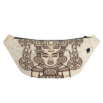 Ancient Mayan Statue Print Fanny Pack