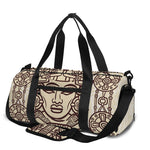 Ancient Mayan Statue Print Gym Bag