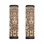 Ancient Mayan Statue Print Handle Covers