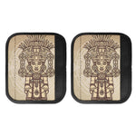 Ancient Mayan Statue Print Handle Covers