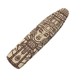 Ancient Mayan Statue Print Ironing Board Cover