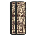 Ancient Mayan Statue Print Refrigerator Handle Covers