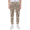 Ancient Mayan Statue Print Scuba Joggers