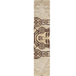 Ancient Mayan Statue Print Table Runner