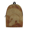 Ancient Spartan Helmet Print School Backpack