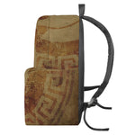 Ancient Spartan Helmet Print Backpack