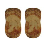 Ancient Spartan Helmet Print Bar Stool Covers