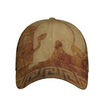 Ancient Spartan Helmet Print Baseball Cap