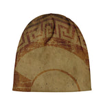 Ancient Spartan Helmet Print Beanie