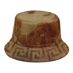 Ancient Spartan Helmet Print Bucket Hat