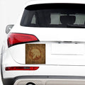 Ancient Spartan Helmet Print Car Sticker