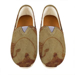 Ancient Spartan Helmet Print Casual Shoes