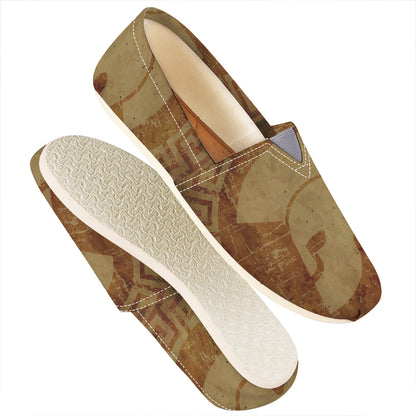 Ancient Spartan Helmet Print Casual Shoes