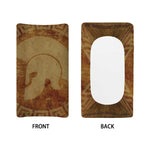 Ancient Spartan Helmet Print Changing Pad Cover