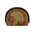 Ancient Spartan Helmet Print Coin Purse