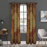 Ancient Spartan Helmet Print Curtain