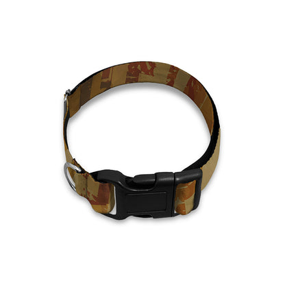 Ancient Spartan Helmet Print Dog Collar