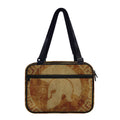 Ancient Spartan Helmet Print Double Strap Bible Bag