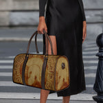 Ancient Spartan Helmet Print Duffle Bag