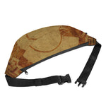 Ancient Spartan Helmet Print Fanny Pack
