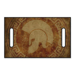 Ancient Spartan Helmet Print Golf Cart Seat Cover