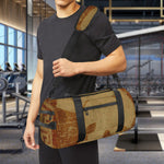 Ancient Spartan Helmet Print Gym Bag