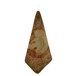 Ancient Spartan Helmet Print Hand Towel