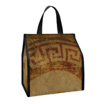 Ancient Spartan Helmet Print Insulated Lunch Tote