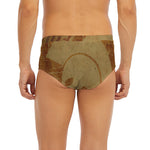 Ancient Spartan Helmet Print Men's Briefs
