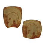 Ancient Spartan Helmet Print Office Chair Cover