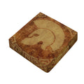 Ancient Spartan Helmet Print Outdoor Seat Cushion Cover