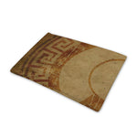Ancient Spartan Helmet Print Pet Cooling Mat Cover