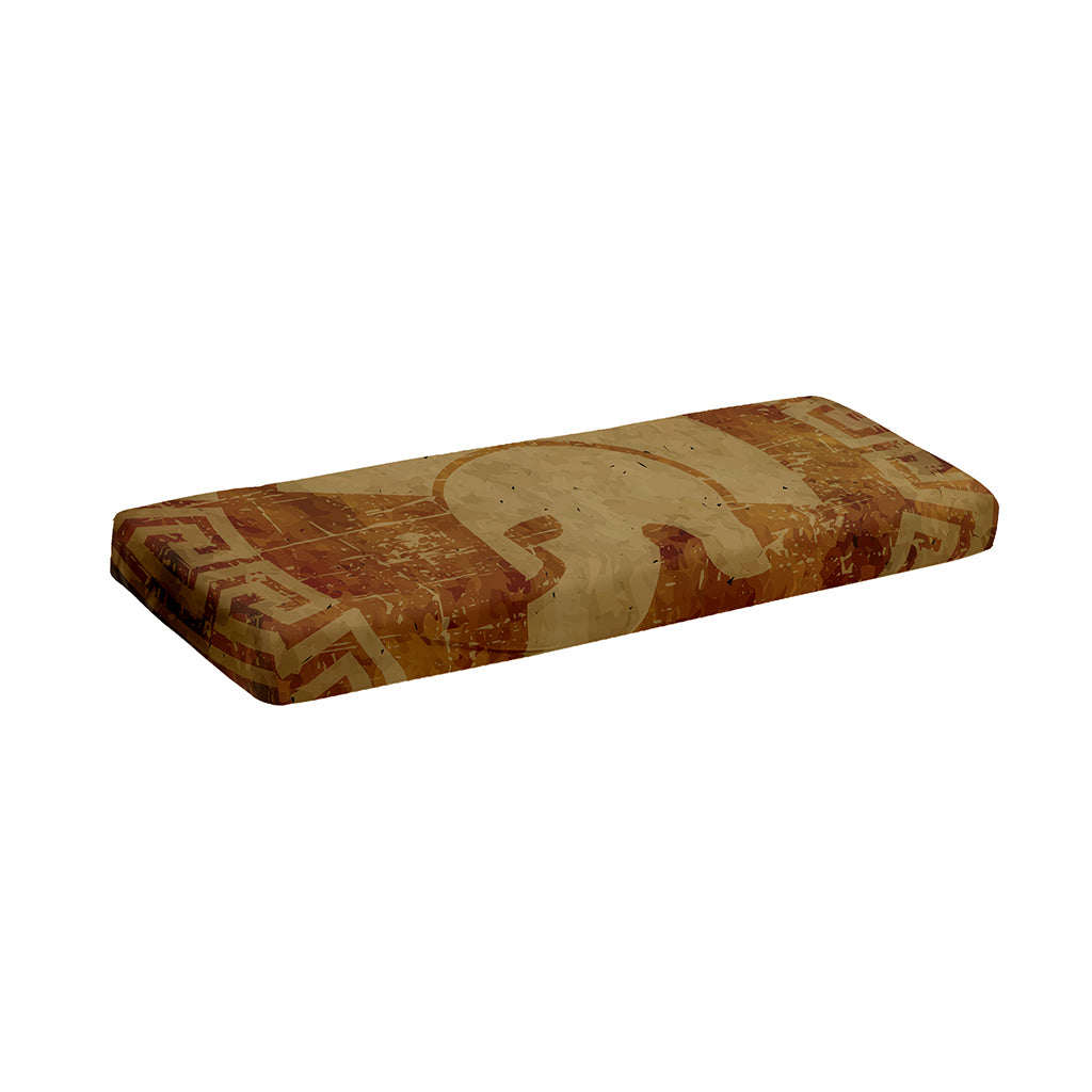 Ancient Spartan Helmet Print Piano Keyboard Cover