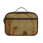 Ancient Spartan Helmet Print Portable Lunch Bag