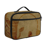 Ancient Spartan Helmet Print Portable Lunch Bag