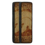 Ancient Spartan Helmet Print Refrigerator Handle Covers