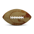 Ancient Spartan Helmet Print Rugby Ball
