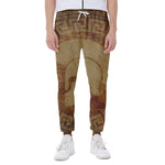 Ancient Spartan Helmet Print Scuba Joggers