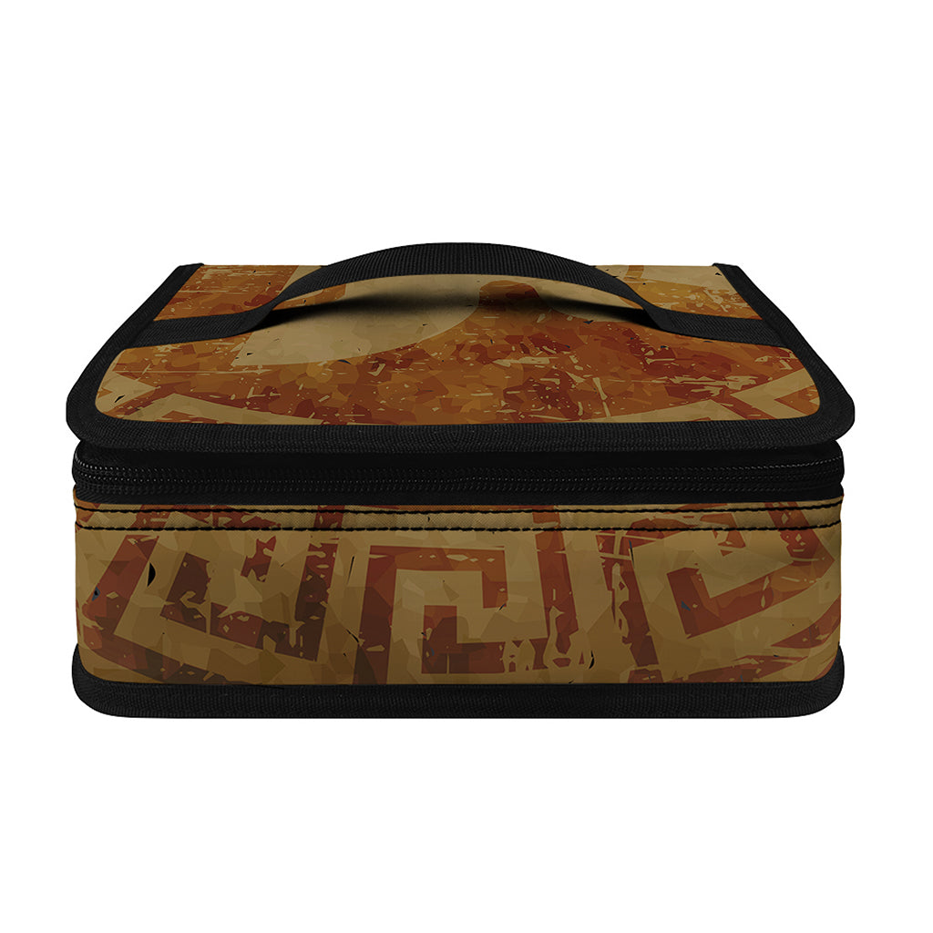 Ancient Spartan Helmet Print Small Lunch Bag