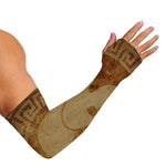 Ancient Spartan Helmet Print Sun Protection Arm Sleeves
